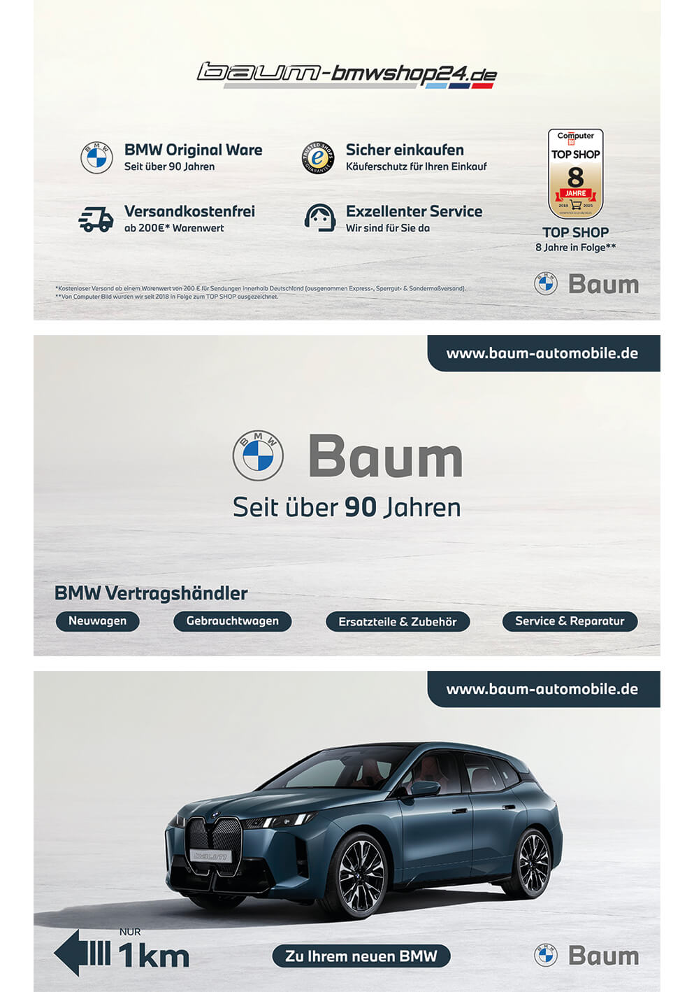 BMW Werbebanner Referenz 2